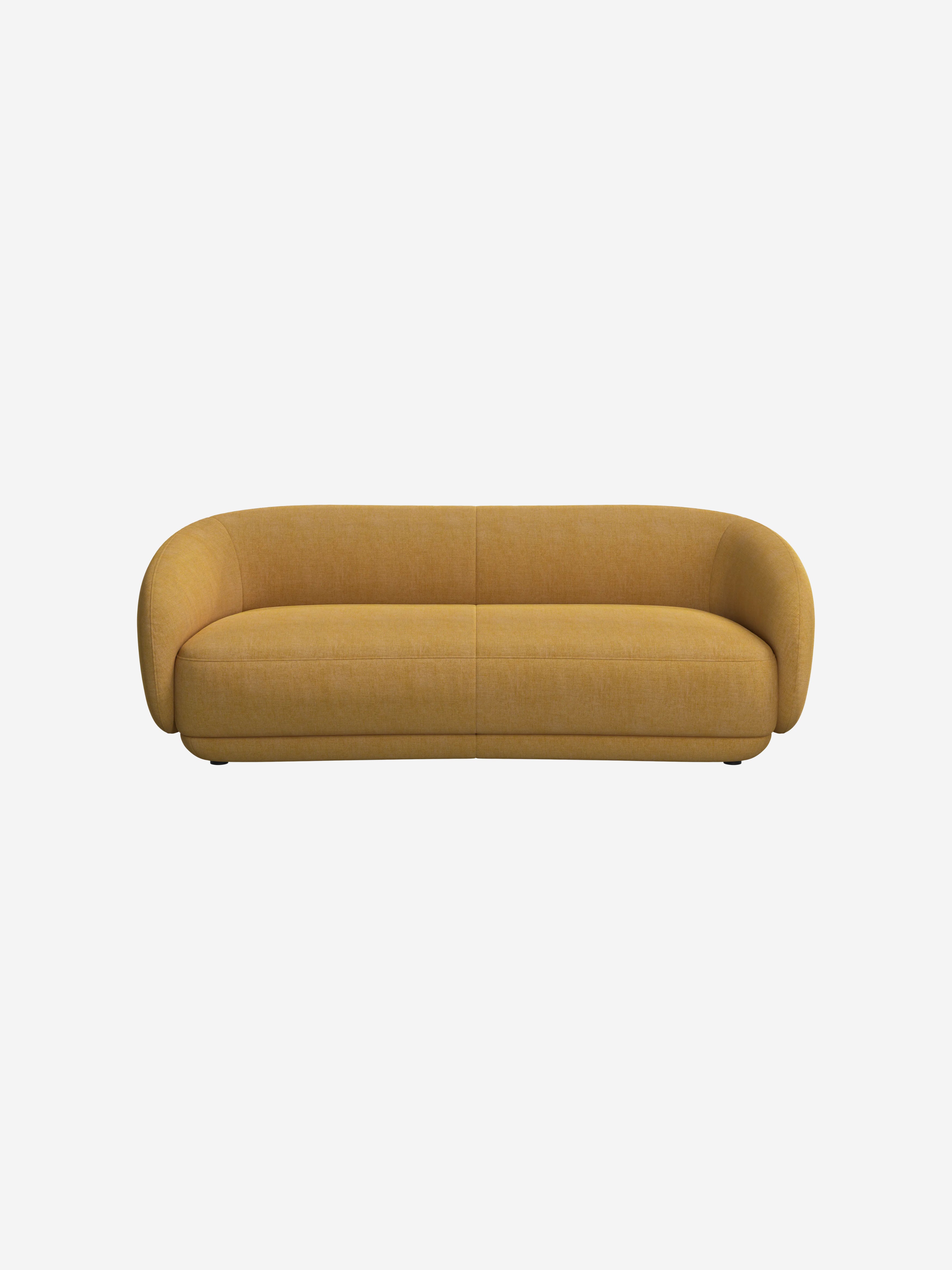 Bolzano 2.5 seater - Mustard tomelilla