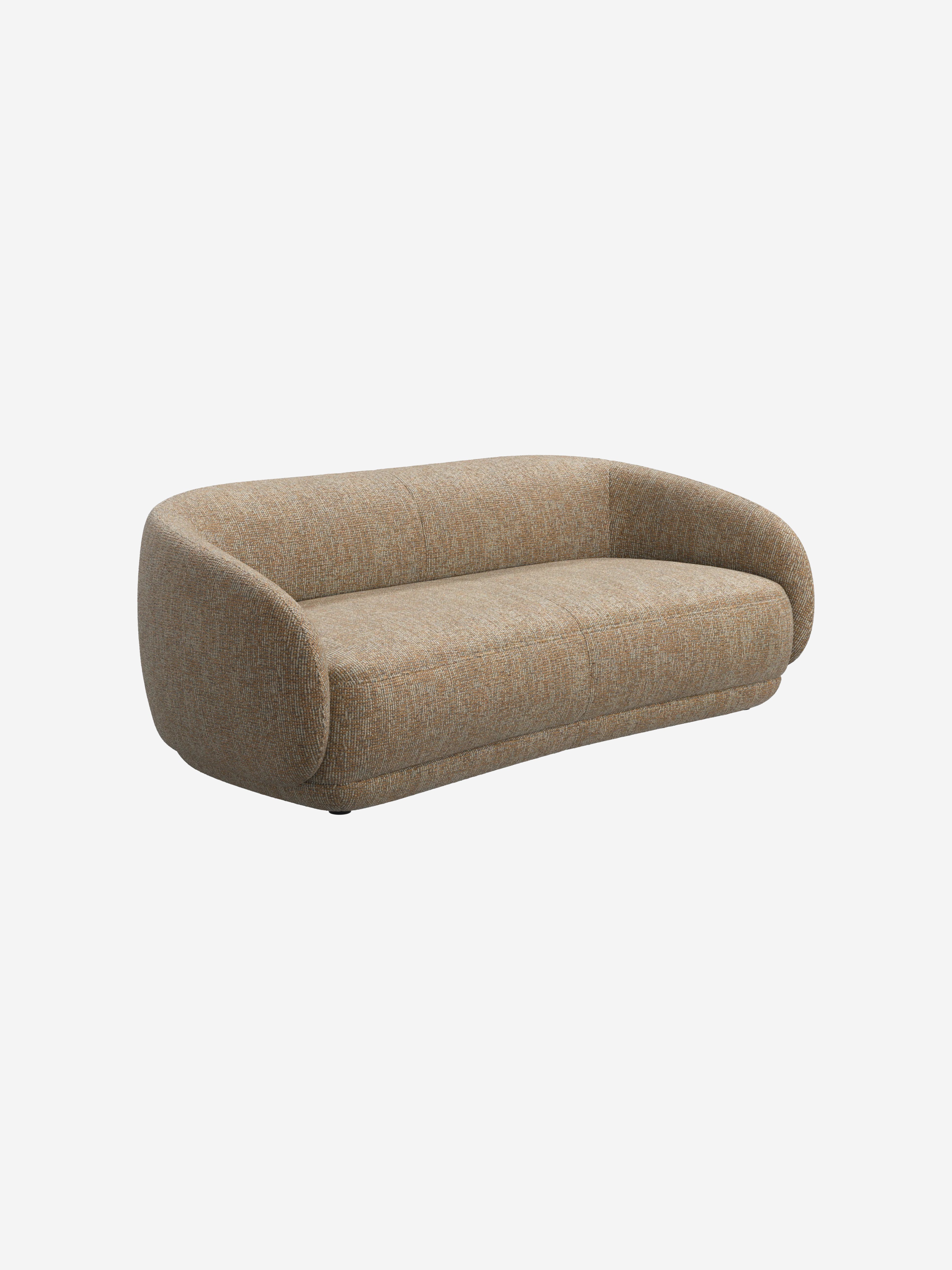 Bolzano 2.5 seater - Brown lazio