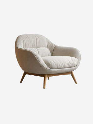 Solid wood chair base