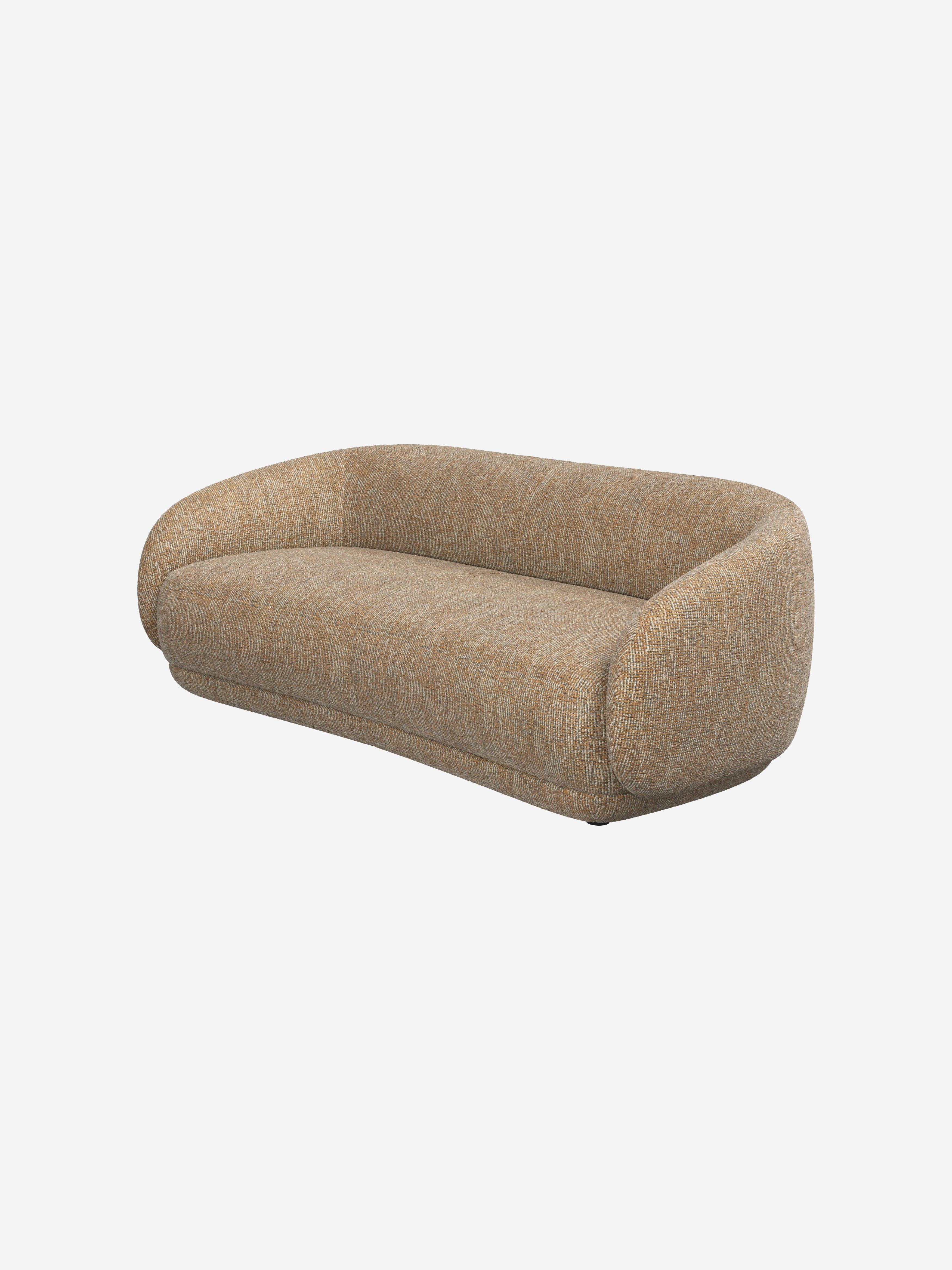 Bolzano 2.5 seater - Brown lazio