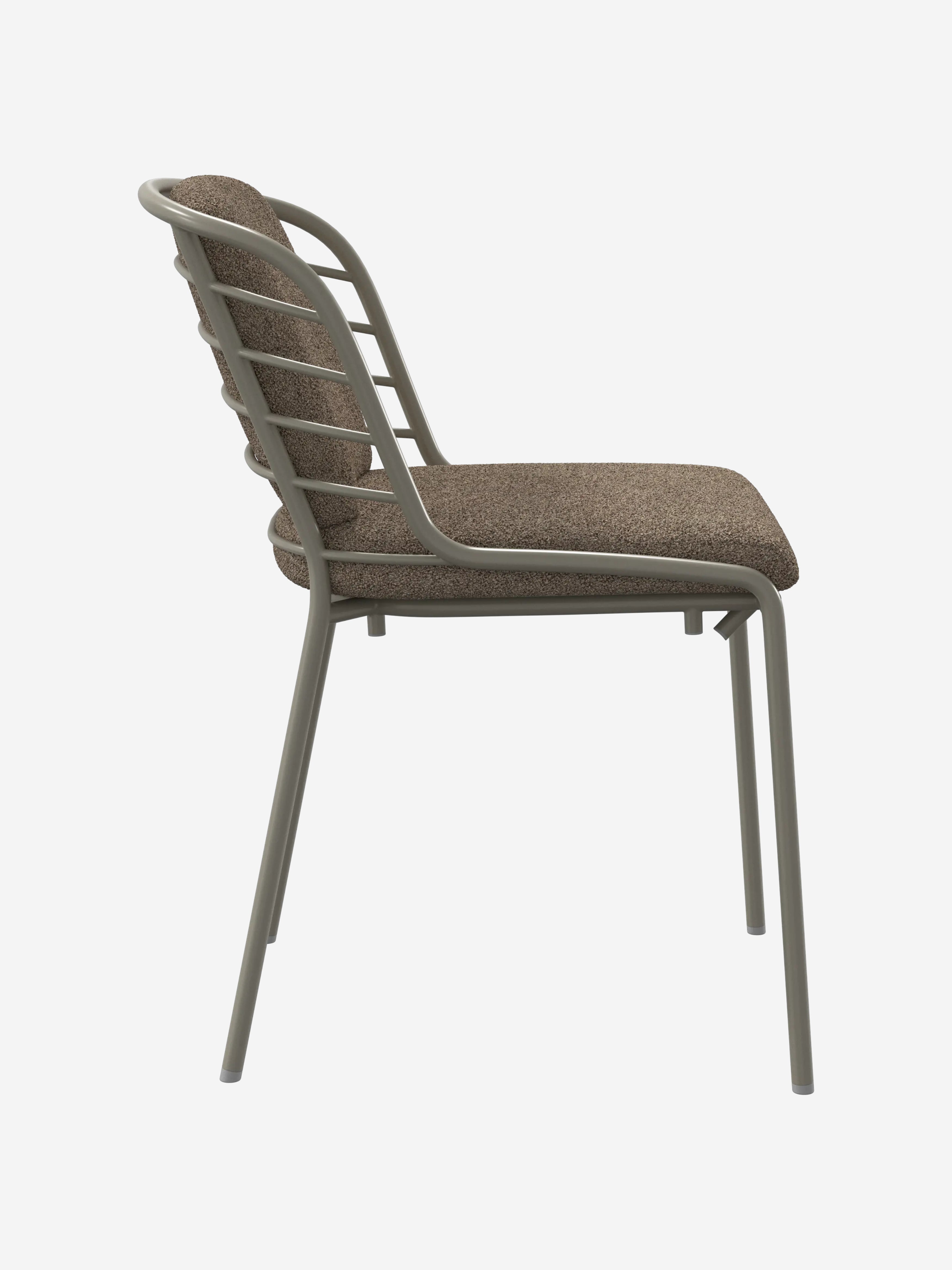 Cancun dining padded chair