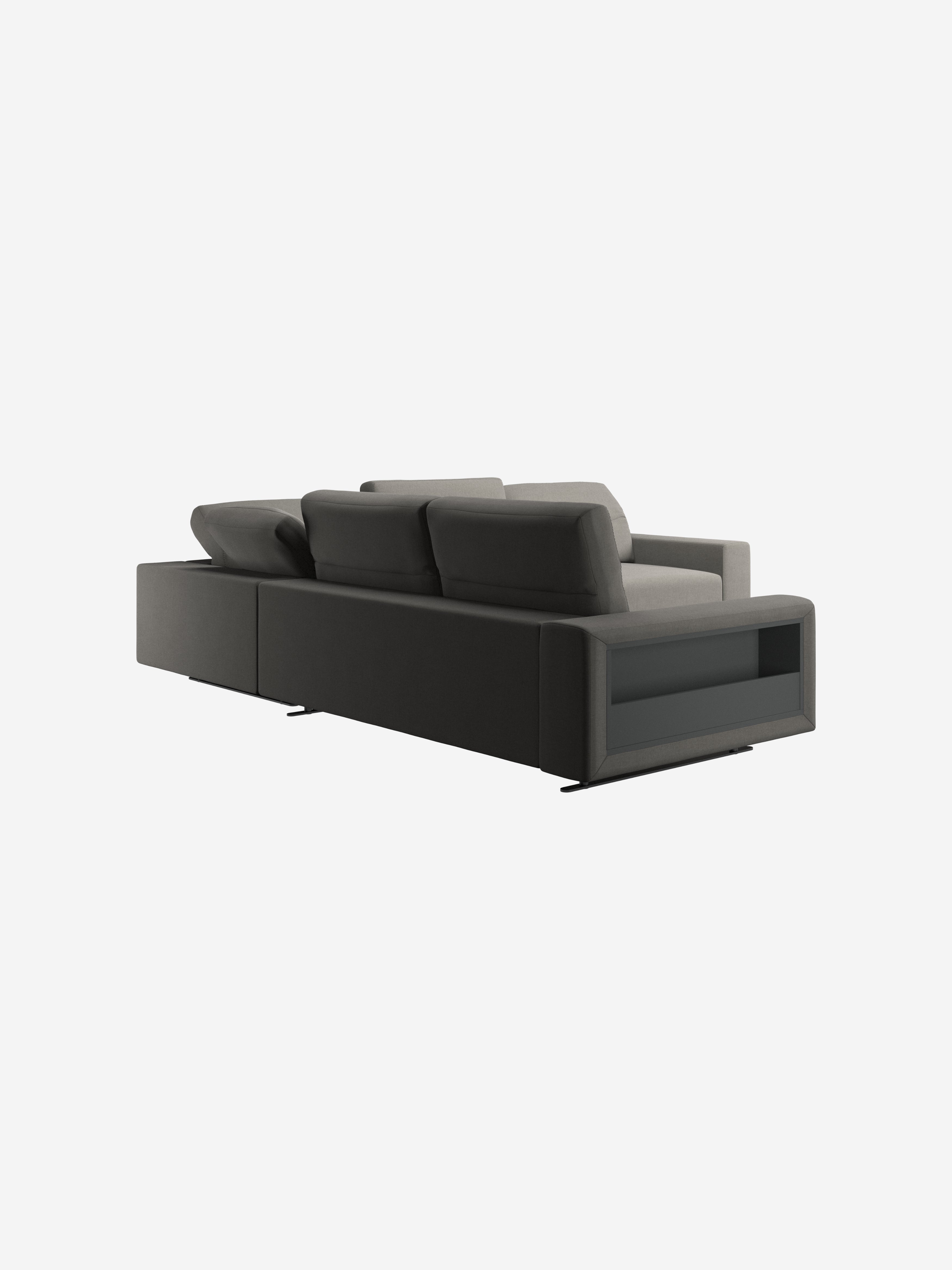Hampton corner storage sofa