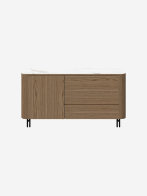 Sideboard drop-down section
