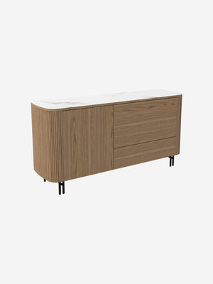 Sideboard drop-down section