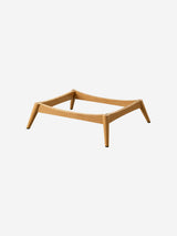 Solid wood chair base